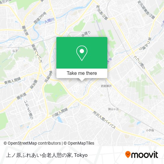 上ノ原ふれあい会老人憩の家 map