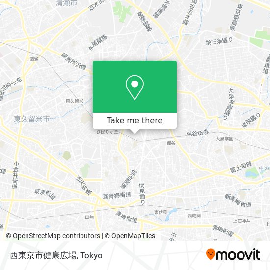 西東京市健康広場 map