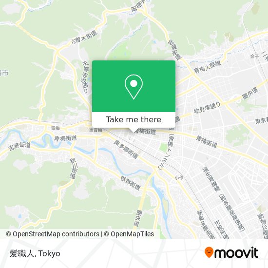 髪職人 map