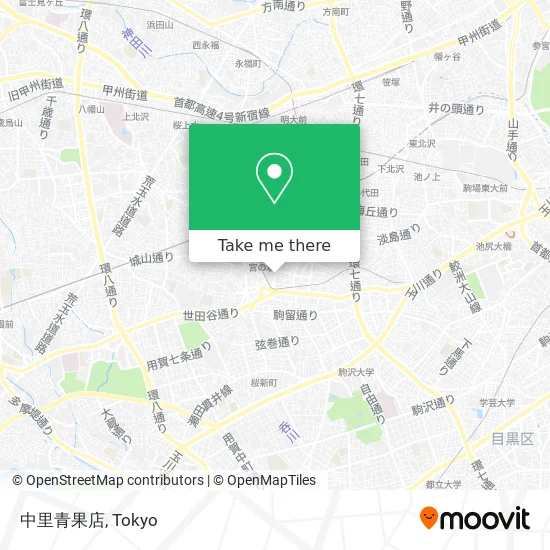 中里青果店 map