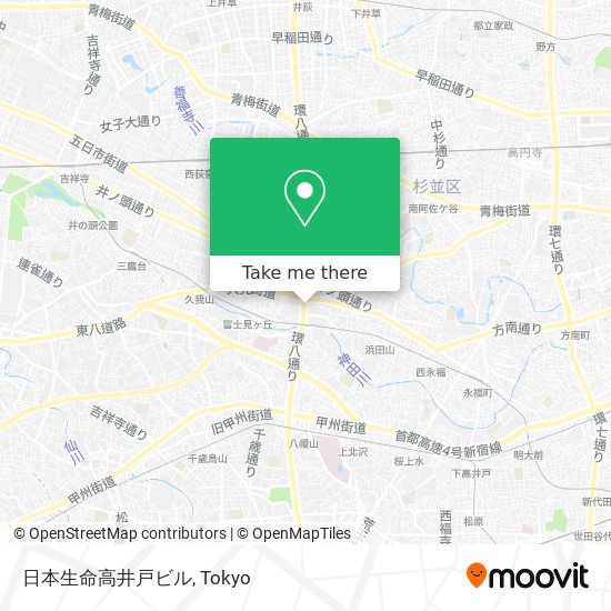 日本生命高井戸ビル map