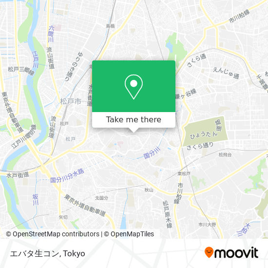 エバタ生コン map