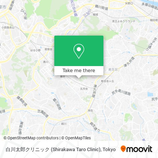白川太郎クリニック (Shirakawa Taro Clinic) map