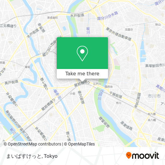 まいばすけっと map