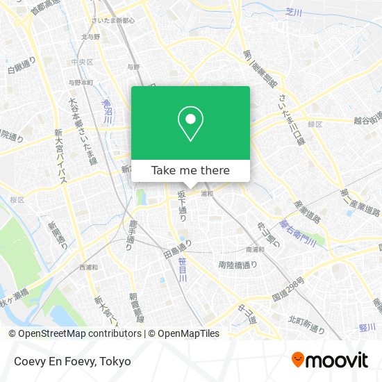 Coevy En Foevy map