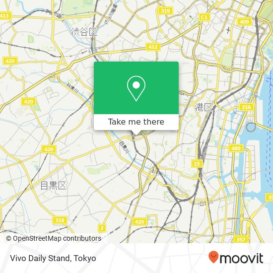 Vivo Daily Stand map