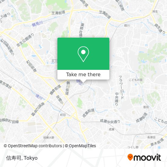 信寿司 map