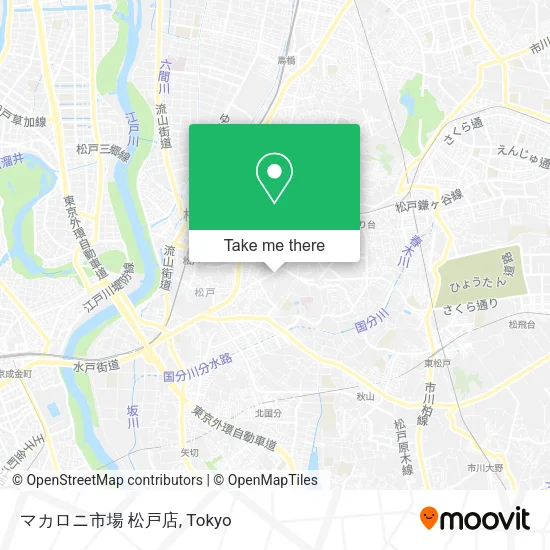 マカロニ市場 松戸店 map