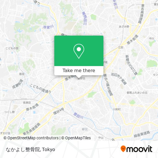 なかよし整骨院 map