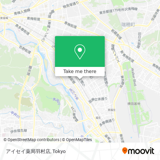 アイセイ薬局羽村店 map