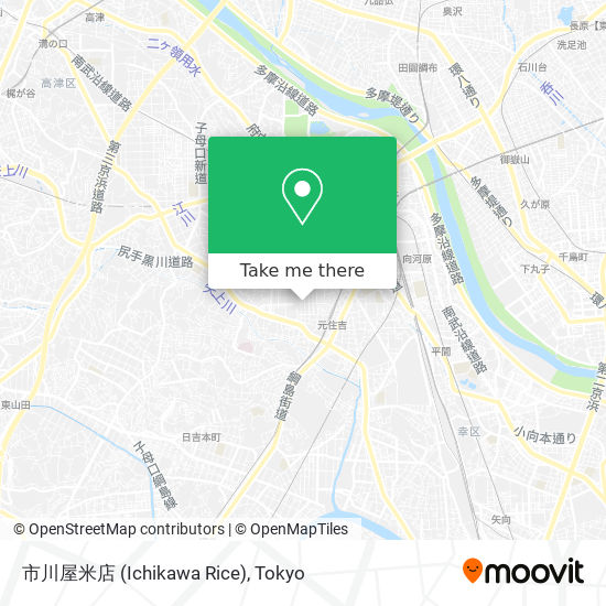市川屋米店 (Ichikawa Rice) map