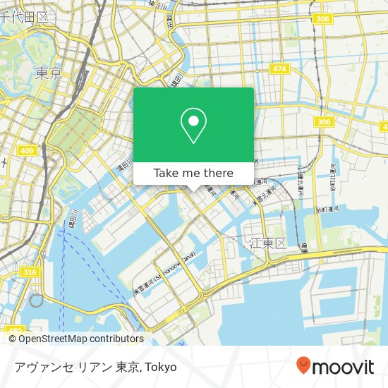 アヴァンセ リアン 東京 map