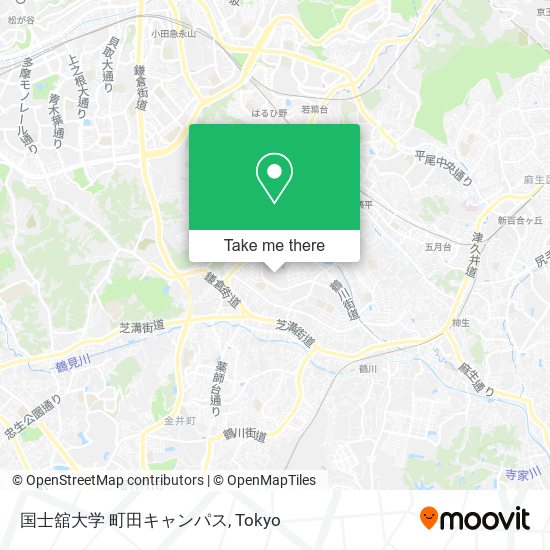 国士舘大学 map