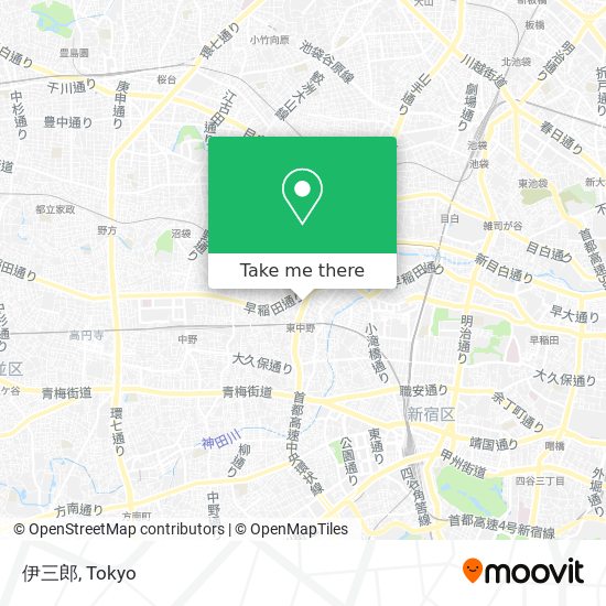 伊三郎 map