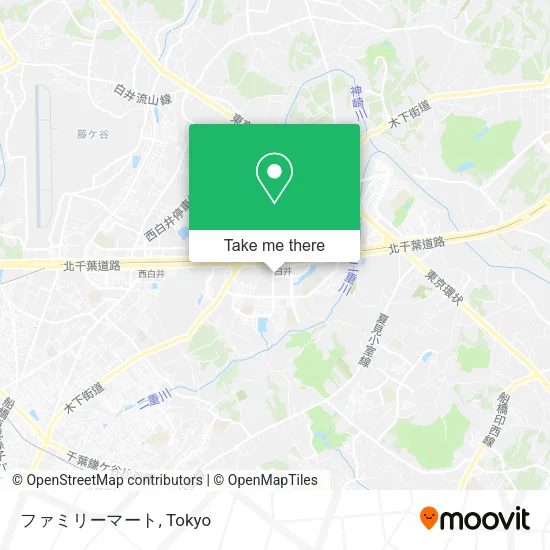ファミリーマート map