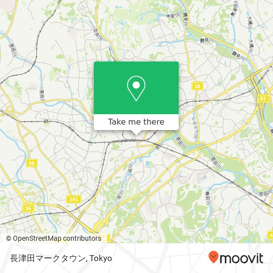 長津田マークタウン map