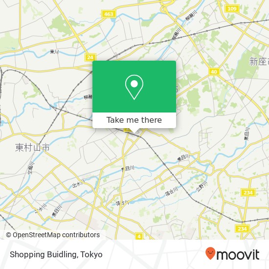 Shopping Buidling map
