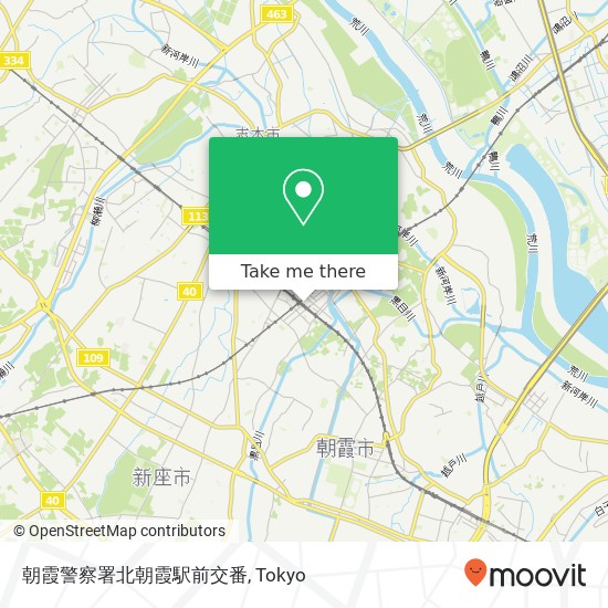 朝霞警察署北朝霞駅前交番 map