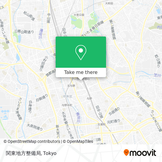 関東地方整備局 map
