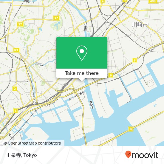 正泉寺 map