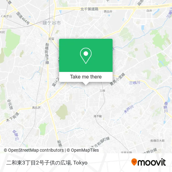 二和東3丁目2号子供の広場 map