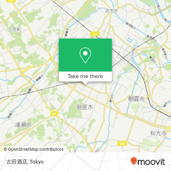 古田酒店 map