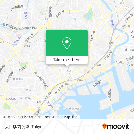 大口駅前公園 map