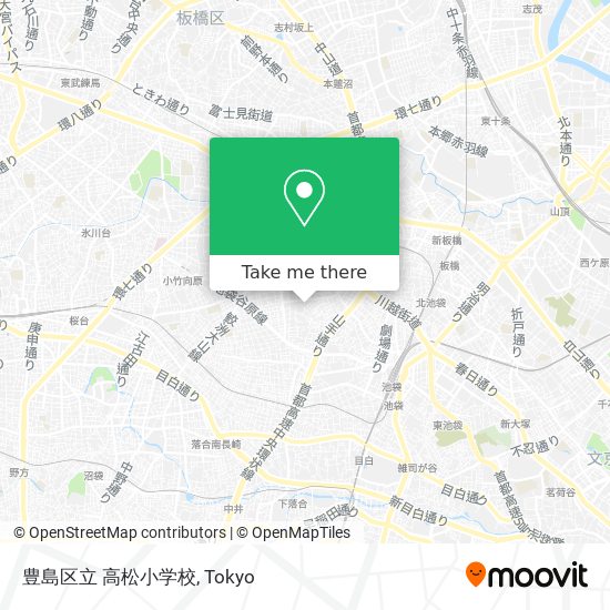 豊島区立 高松小学校 map