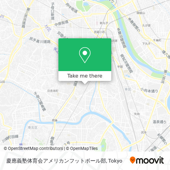 慶應義塾体育会アメリカンフットボール部 map