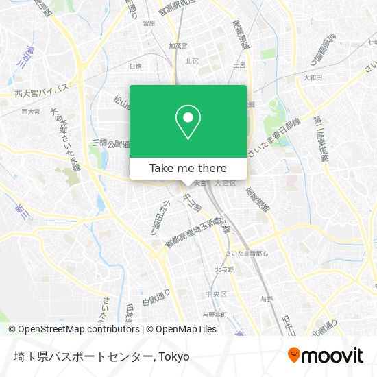 埼玉県パスポートセンター map