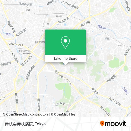 赤枝会赤枝病院 map