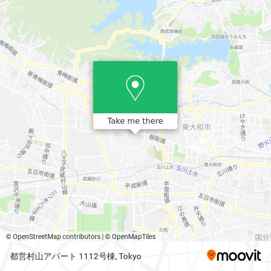 都営村山アパート 1112号棟 map