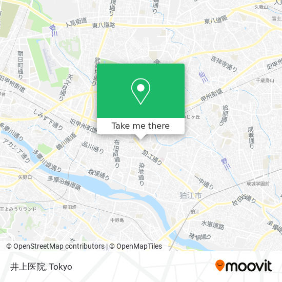 井上医院 map