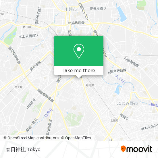 春日神社 map