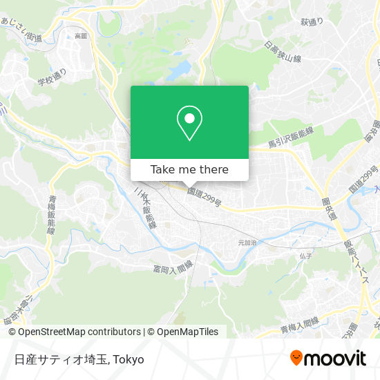 日産サティオ埼玉 map