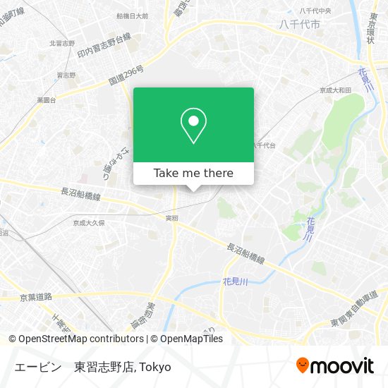 エービン　東習志野店 map