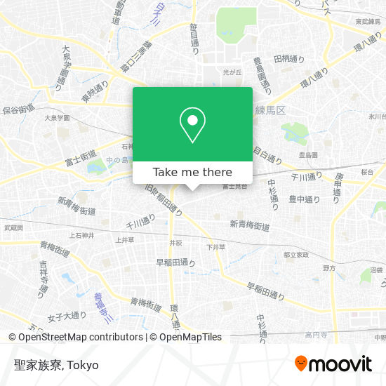 聖家族寮 map