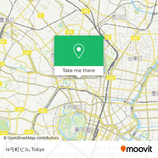 Is弓町ビル map