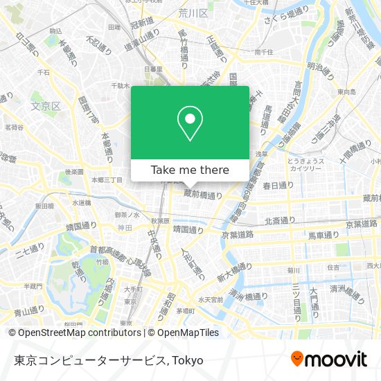 東京コンピューターサービス map