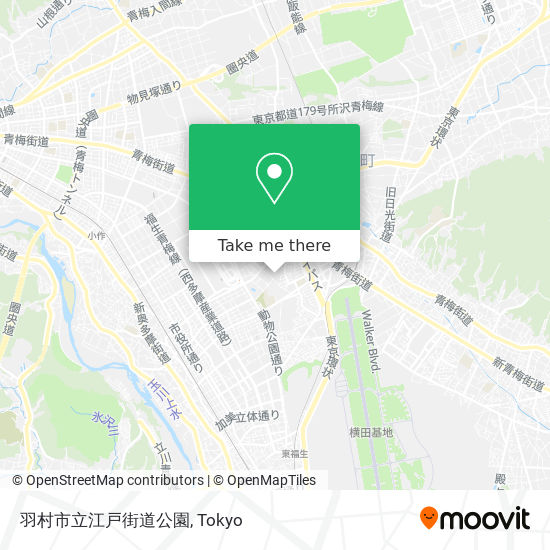羽村市立江戸街道公園 map