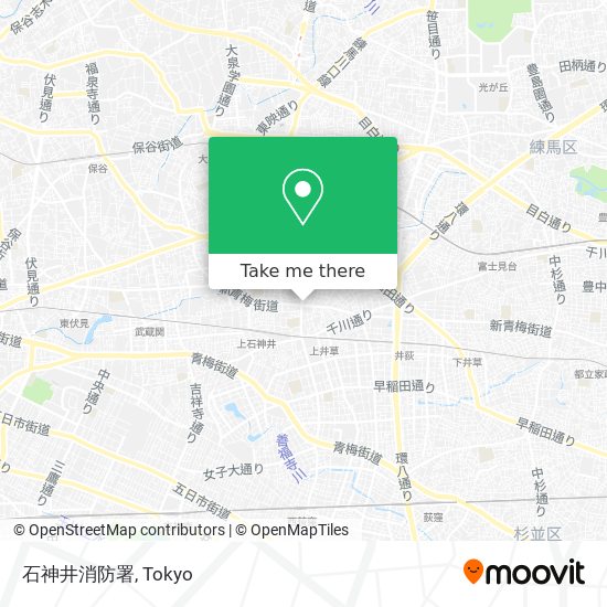 石神井消防署 map