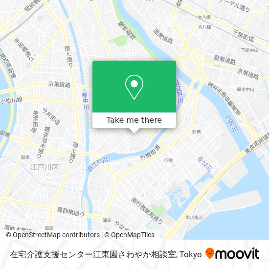 在宅介護支援センター江東園さわやか相談室 map