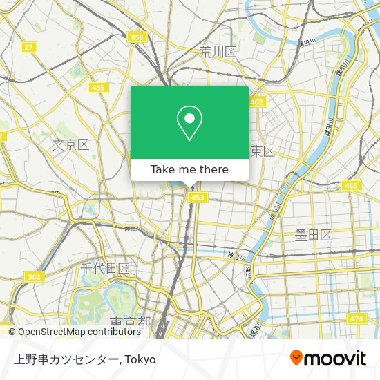 上野串カツセンター map