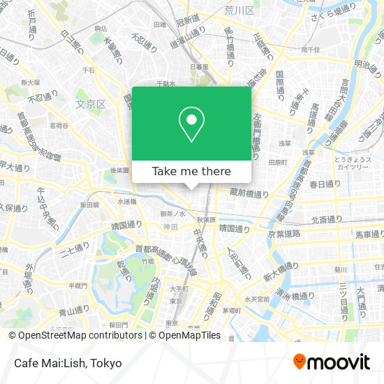 Cafe Mai:Lish map