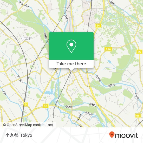 小京都 map