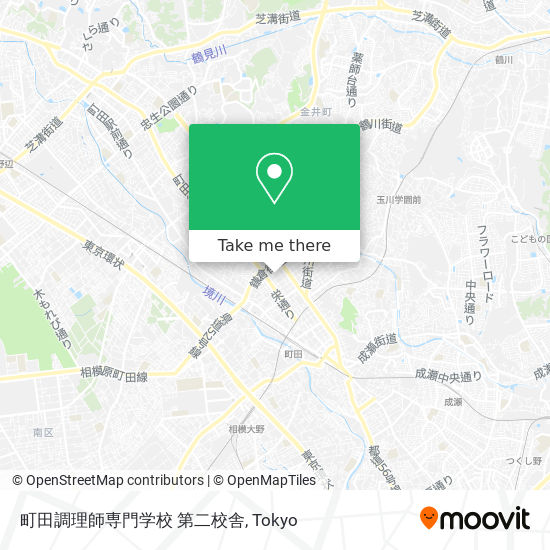 町田調理師専門学校 第二校舎 map