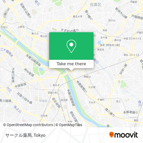 サークル薬局 map