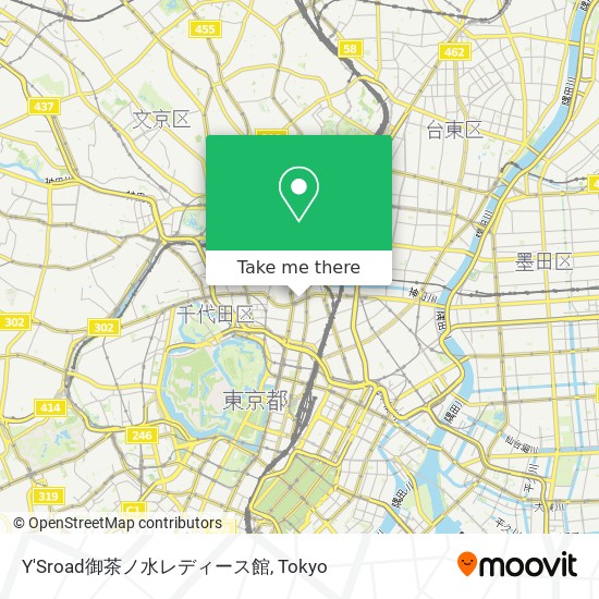 Y'Sroad御茶ノ水レディース館 map