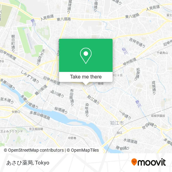 あさひ薬局 map