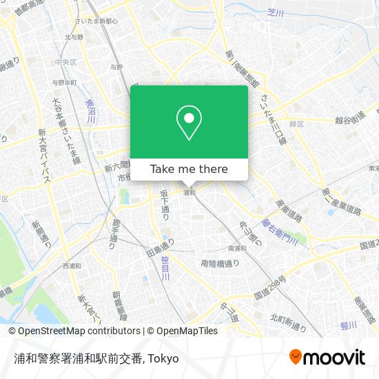浦和警察署浦和駅前交番 map